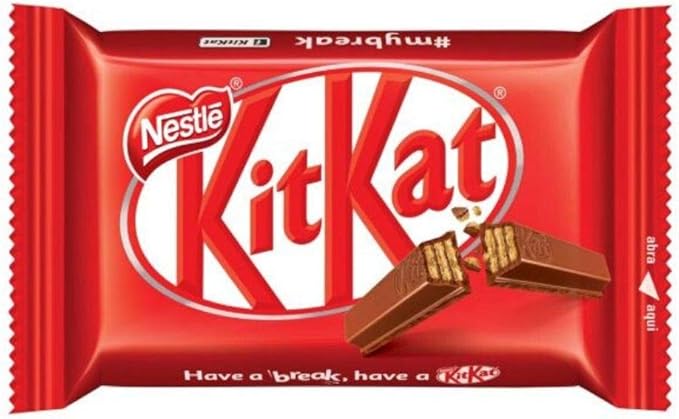 Kit Kat Nestlé Chocolate Clássico Ao Leite 24 Unidades