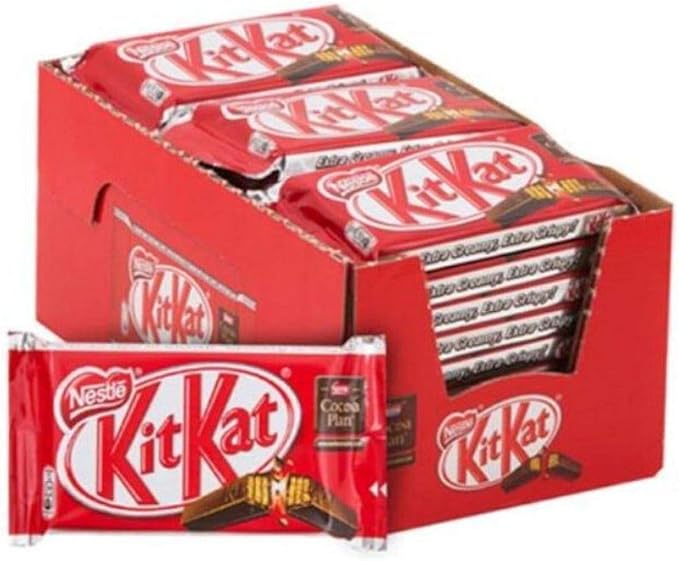 Kit Kat Nestlé Chocolate Clássico Ao Leite 24 Unidades