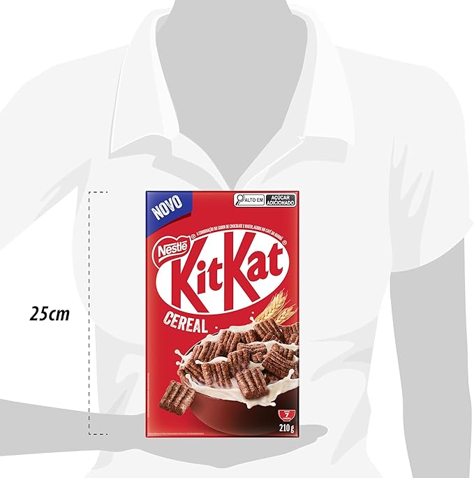 Cereal Matinal Chocolate Kitkat Caixa 210g
