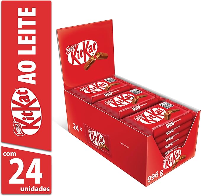 Chocolate Kit Kat ao Leite 41,5g C/24un - Nestlé
