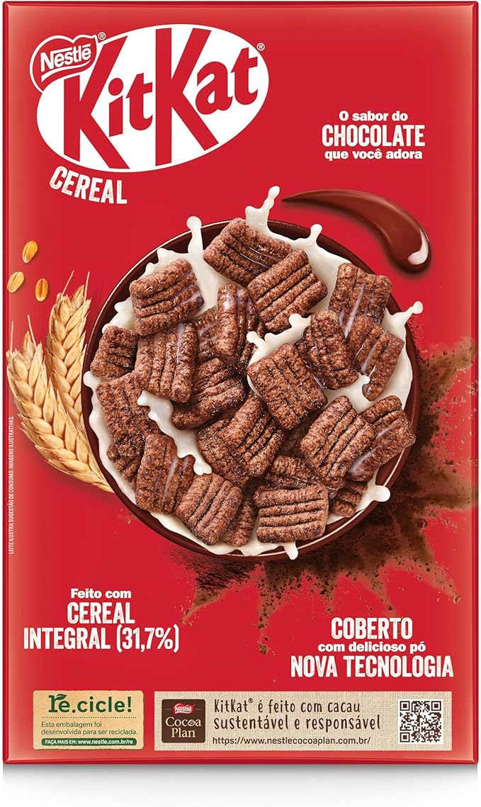 Cereal Matinal Chocolate Kitkat Caixa 210g