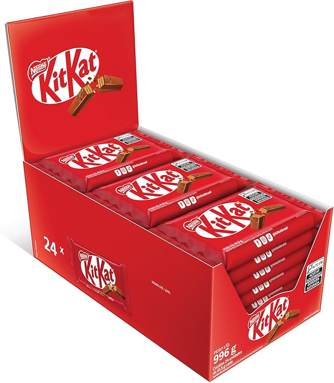 Chocolate Kit Kat ao Leite 41,5g C/24un - Nestlé