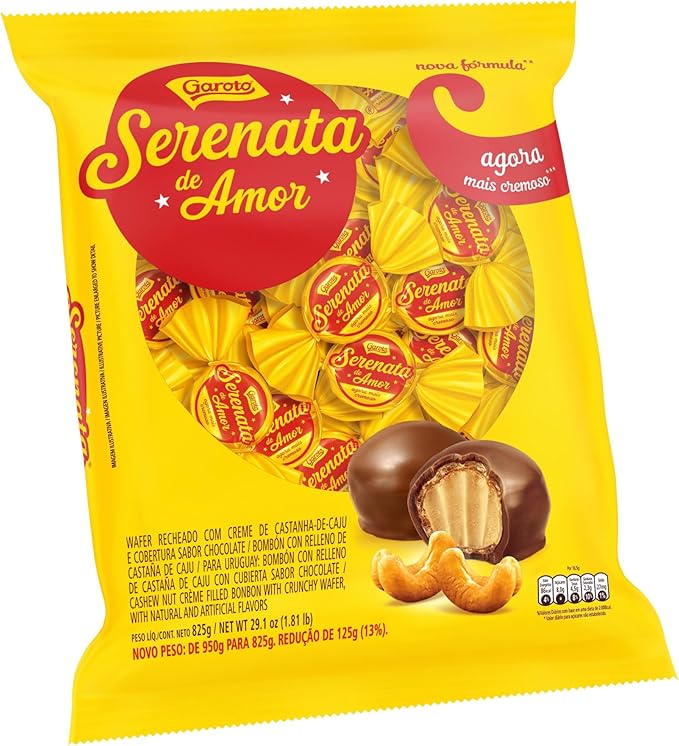 Bombom Garoto Serenata de Amor 825g
