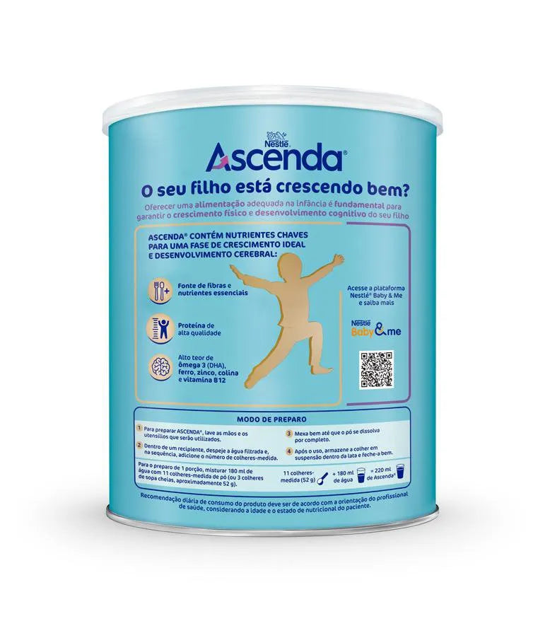 Suplemento Ascenda Baunilha 800g