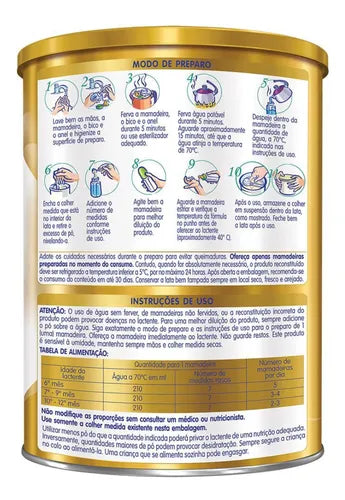 Kit 4 Unidades Nan Supreme Pro 0 a 6 Meses 800g