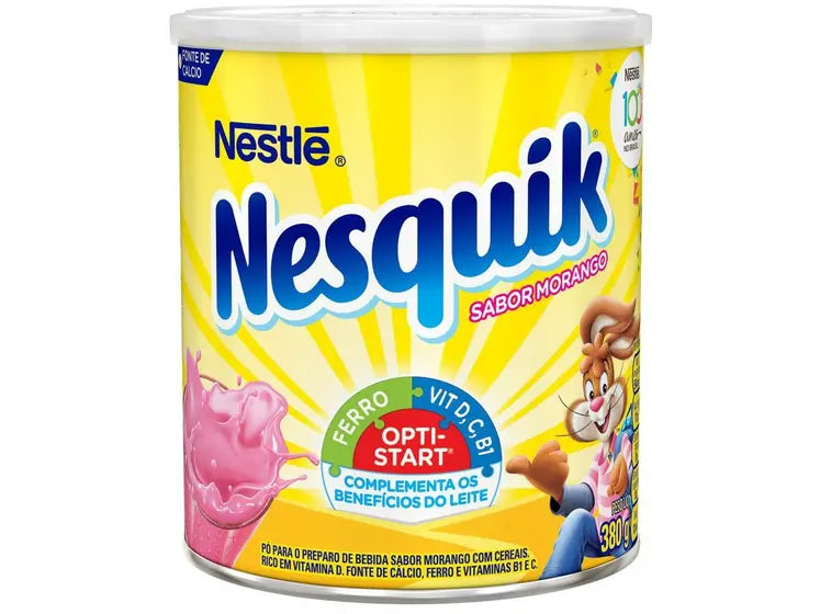Nesquik Morango - Lata 380g