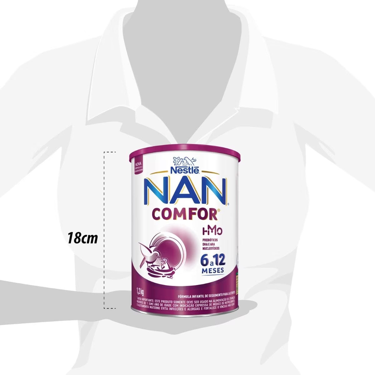 NAN Comfor de 6 a 12 meses 1,2kg