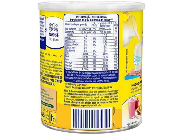 Nesquik Morango - Lata 380g