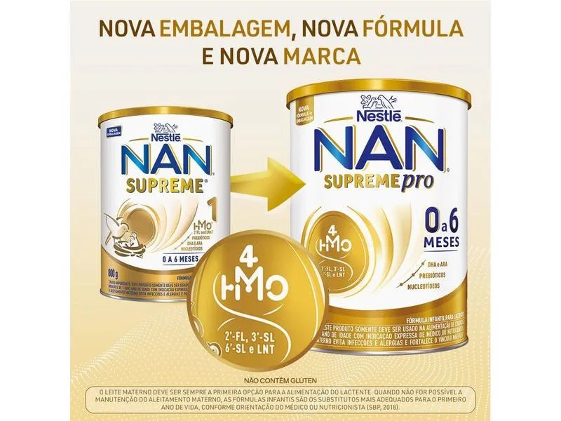 Nan Supreme Pro 0 a 6 Meses 800g