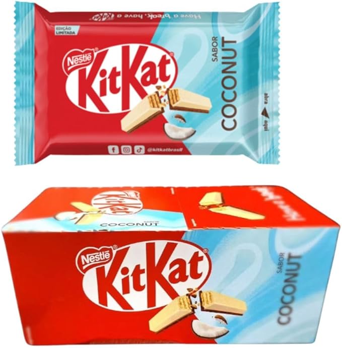 Chocolate Kit Kat Coconut 24 unidades de 41,5g Nestlé