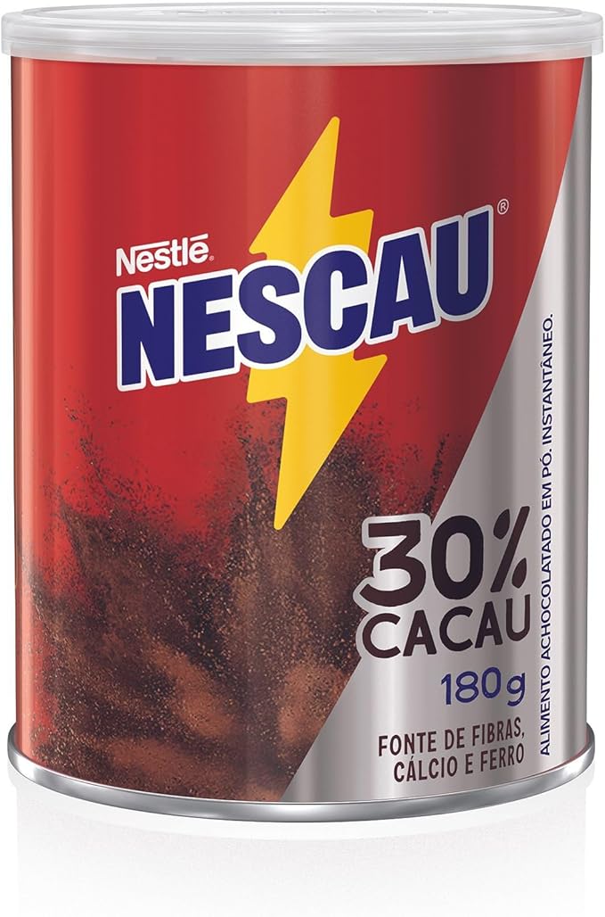 Achocolatado Em Pó Nescau 30% 180g