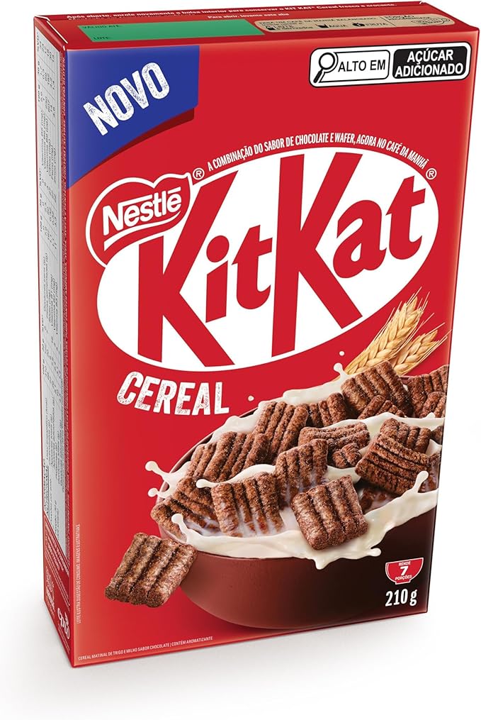Cereal Matinal Chocolate Kitkat Caixa 210g