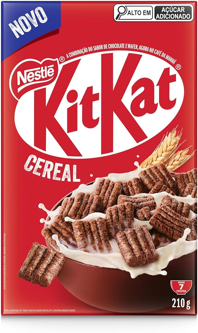 Cereal Matinal Chocolate Kitkat Caixa 210g