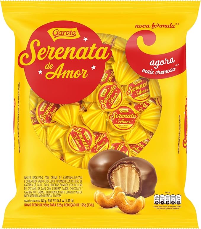Bombom Garoto Serenata de Amor 825g
