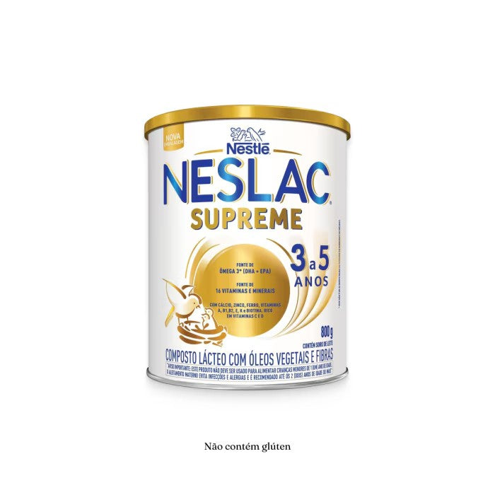 Leve 5 Pague 4 - Neslac Supreme 800g - 3 a 5 anos